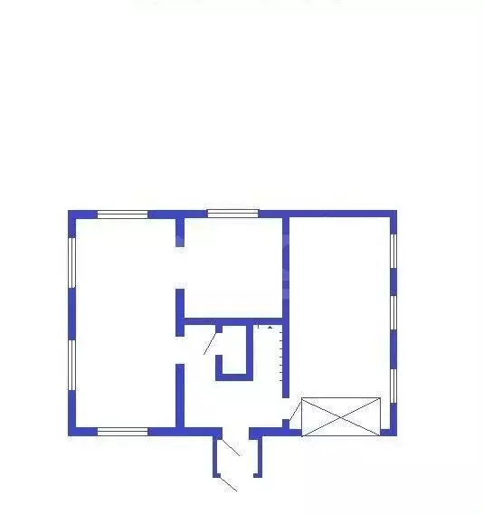 Дом в Кемеровский муниципальный округ, СНТ Озёрный (80 м) - Фото 1