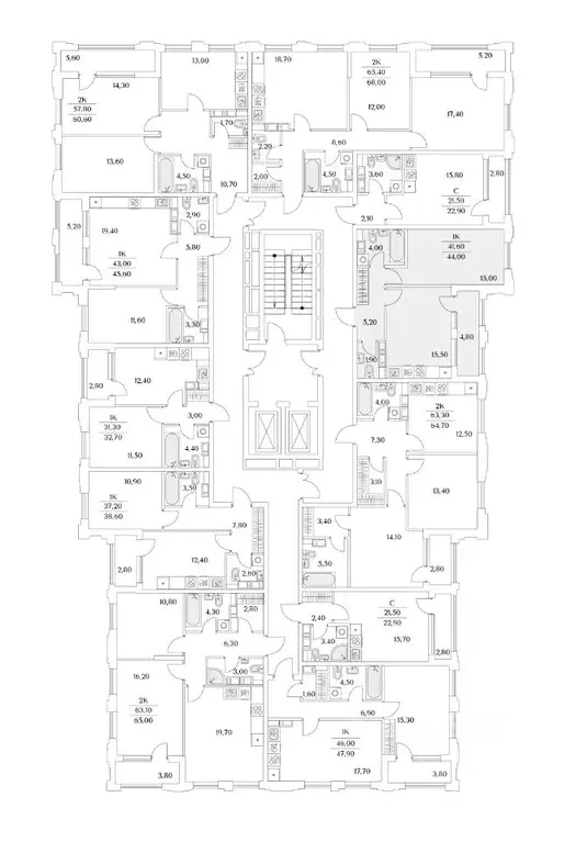 1-к кв. Санкт-Петербург Планерная ул., 99 (44.0 м) - Фото 1