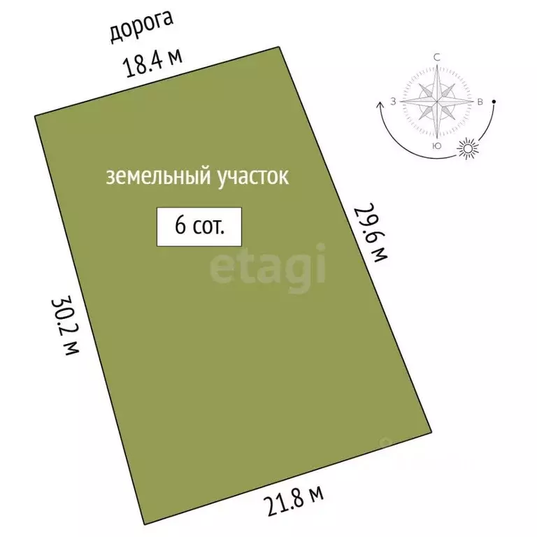 Участок в Тюменская область, Тюмень СОСН Янтарь тер., ул. Янтарная ... - Фото 2
