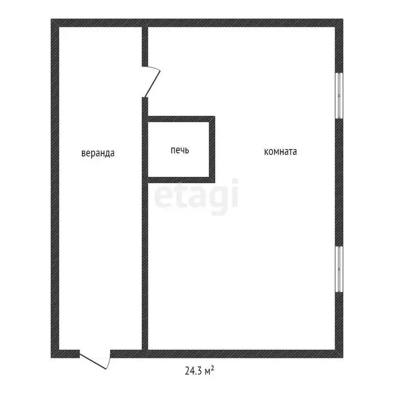 Дом в Миньяр, улица Сорокина (24.3 м) - Фото 0