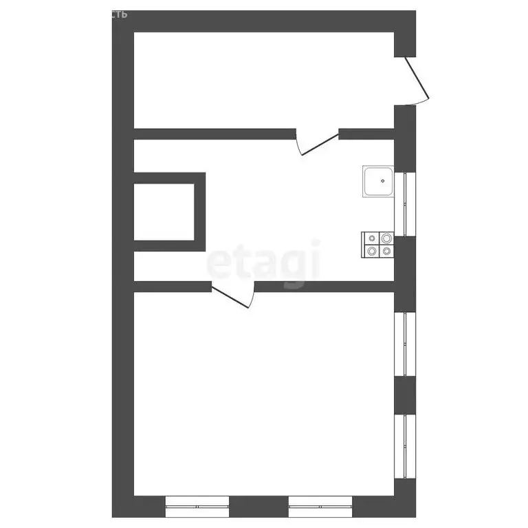 Дом в Ишим, Красноярская улица (23.4 м) - Фото 1