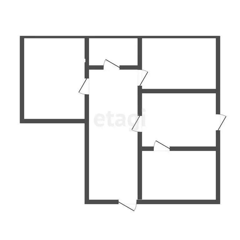 2-комнатная квартира: Нальчик, улица Тарчокова, 125А (75.6 м) - Фото 1