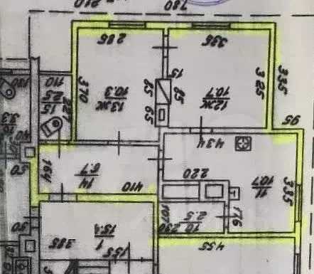 2-к кв. Калининградская область, Калининград Можайская ул., 55 (44.0 ... - Фото 2