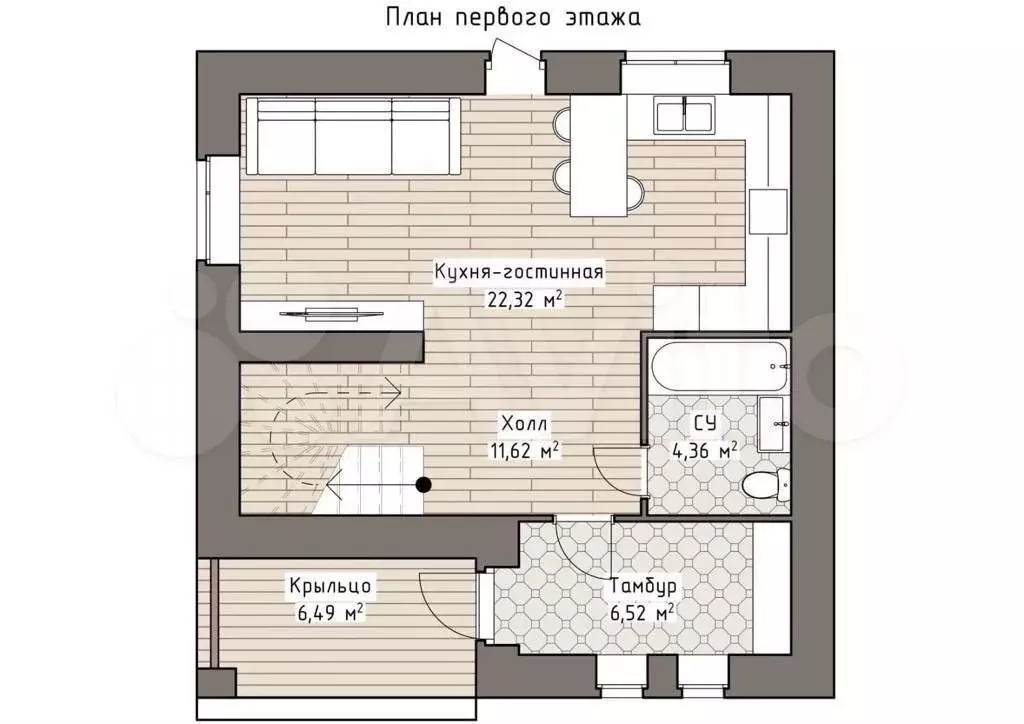 Дом 90 м на участке 10 сот. - Фото 0