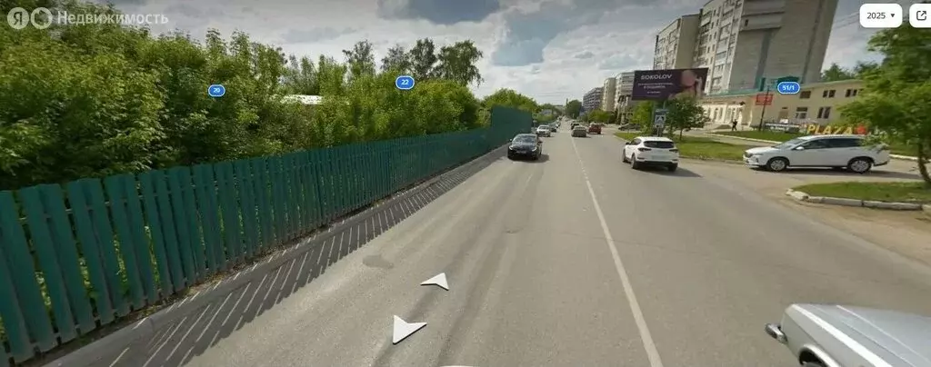 Участок в Октябрьский, улица Чкалова (7.4 м) - Фото 1