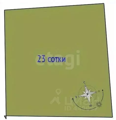 Участок в Смоленская область, Смоленский муниципальный округ, д. ... - Фото 1