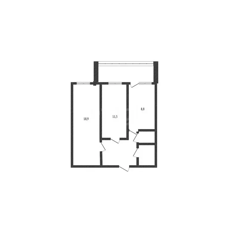2-комнатная квартира: Нефтекамск, улица Декабристов, 3В (51.6 м) - Фото 1