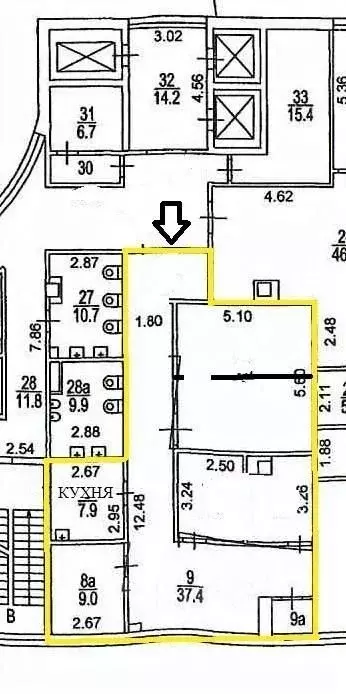 Офис в Москва Большая Тульская ул., 11 (106 м) - Фото 1