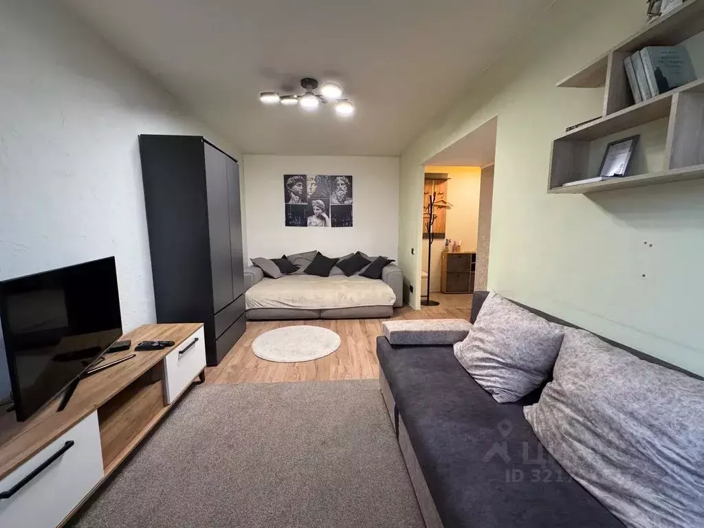 1-к кв. Тульская область, Тула ул. Фридриха Энгельса, 147А (35.0 м) - Фото 2