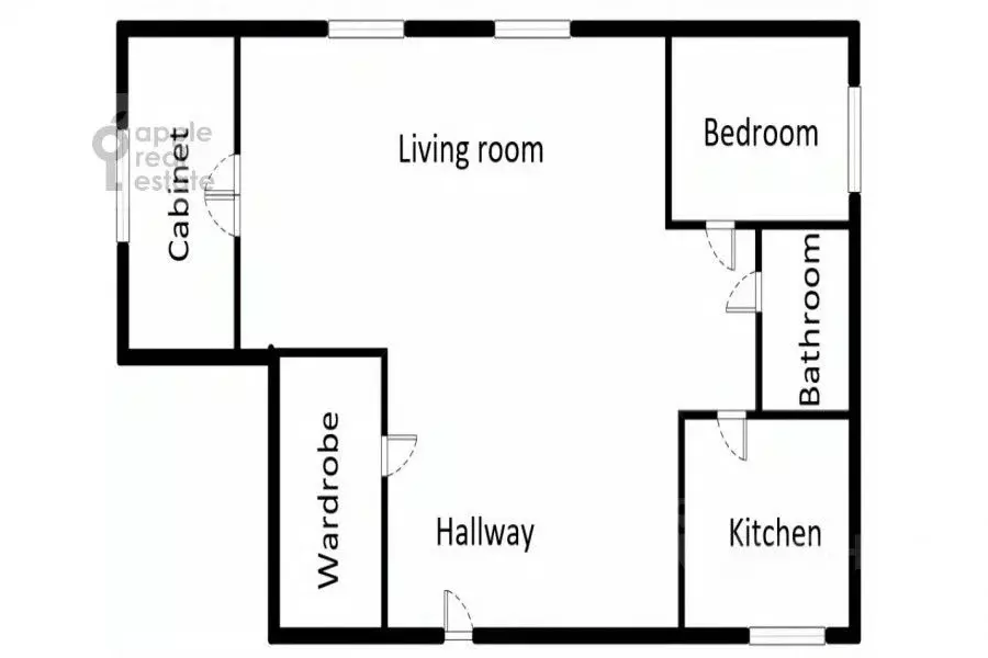 3-к кв. Москва ул. Новый Арбат, 30/9 (110.0 м) - Фото 2