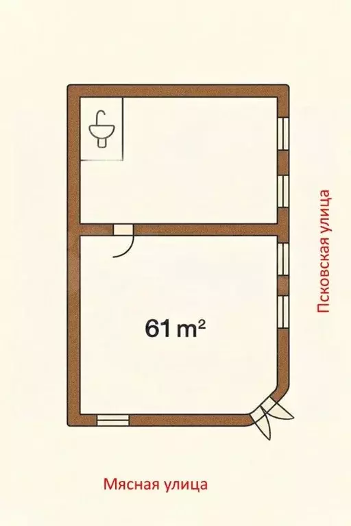 Помещение свободного назначения в Санкт-Петербург Псковская ул., 11 ... - Фото 2