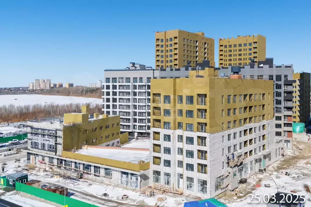 1-к. квартира, 46,1 м, 2/9 эт. - Фото 1