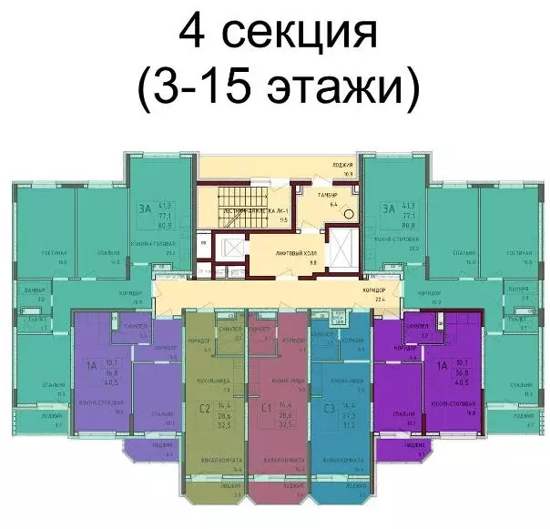 Студия Тульская область, Тула городской округ, с. Осиновая Гора ул. ... - Фото 2