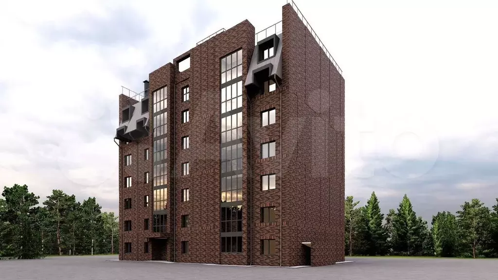 2-к. квартира, 62,9 м, 7/7 эт. - Фото 0