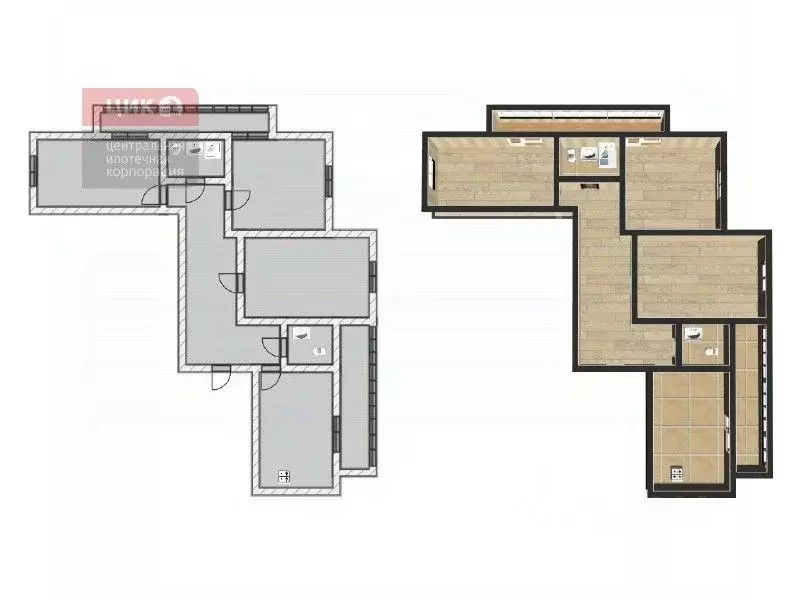 3-к кв. Рязанская область, Рязань ул. Большая, 106 (83.0 м) - Фото 1