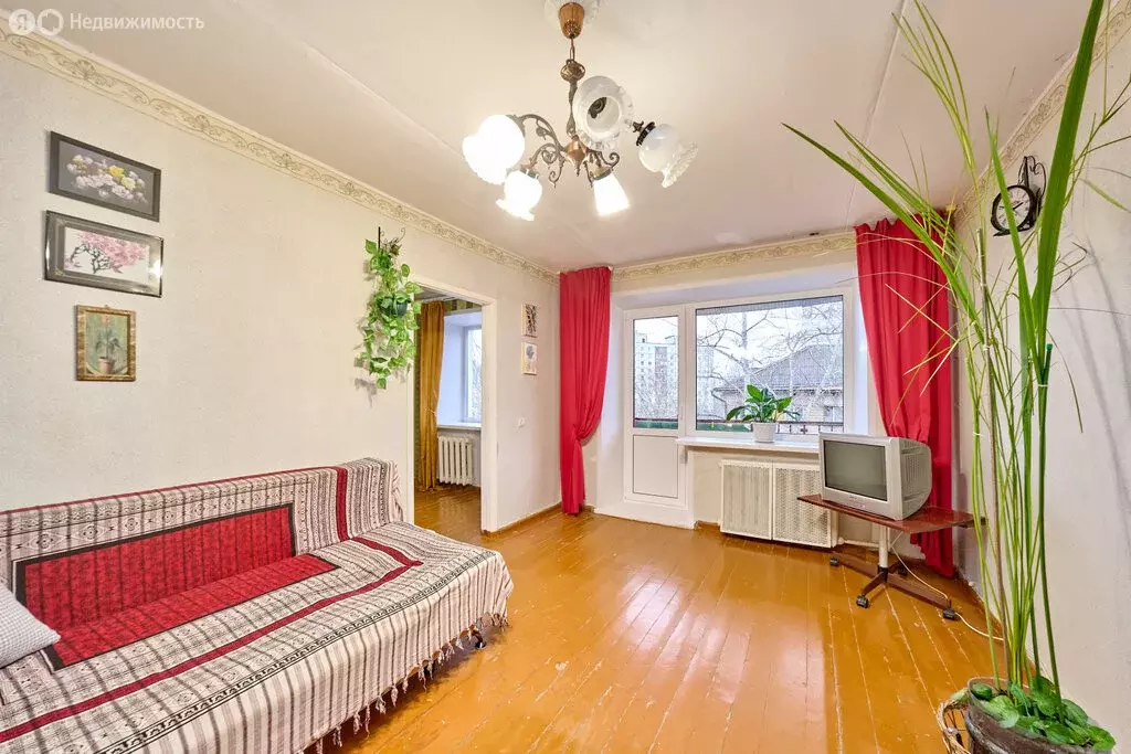 2-комнатная квартира: Пермь, Ямпольская улица, 14А (43.4 м) - Фото 1