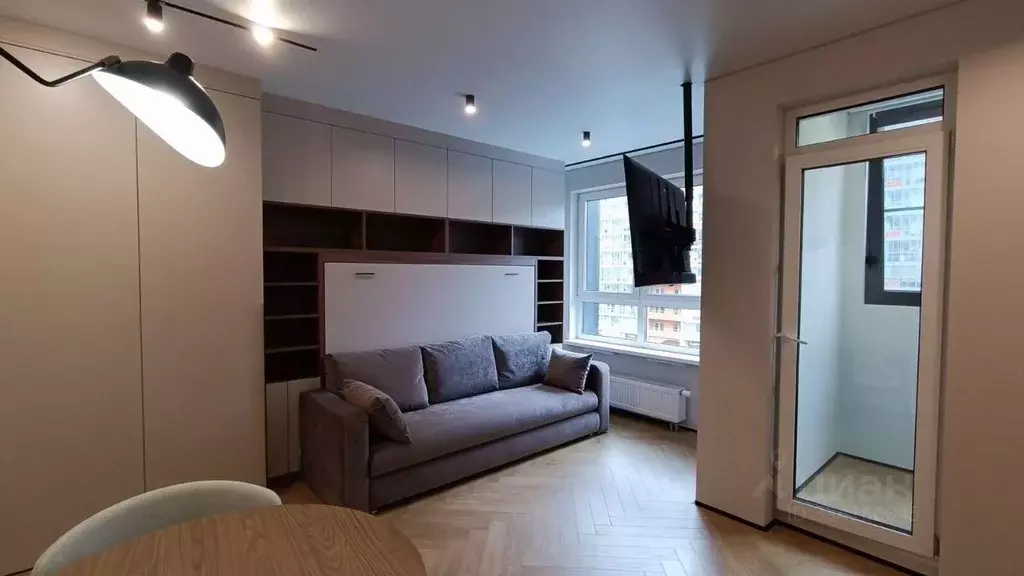 Студия Санкт-Петербург ул. Среднерогатская, 11к2 (28.0 м) - Фото 2