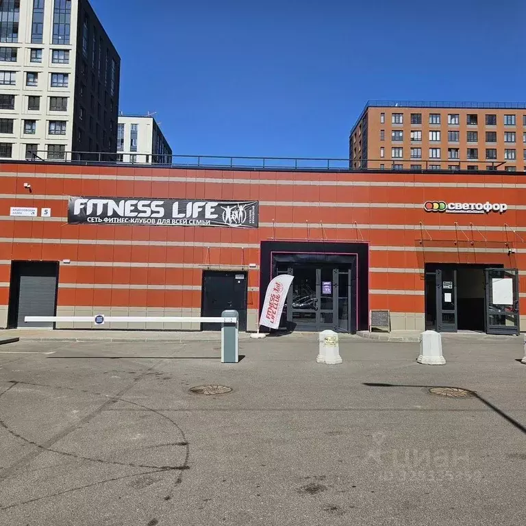 Помещение свободного назначения в Санкт-Петербург аллея Арцеуловская, ... - Фото 1