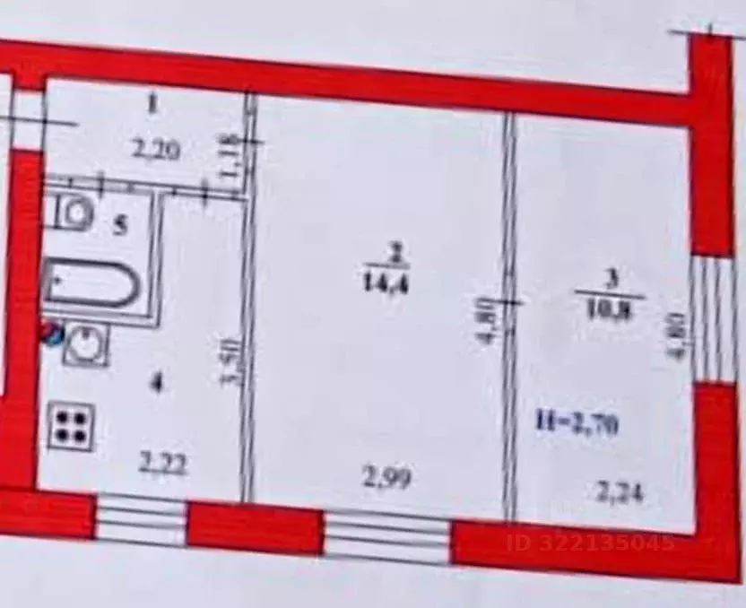 2-к кв. Волгоградская область, Волгоград пос. Ангарский, ул. Анри ... - Фото 1