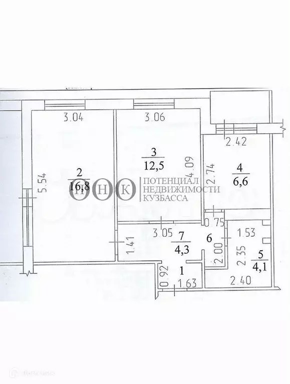 Продаётся 2-к квартира, 47.3 м - Фото 1