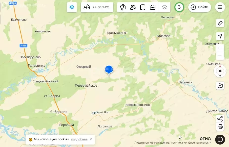 Дом в село Журавлиха, Заречная улица (49.7 м) - Фото 2