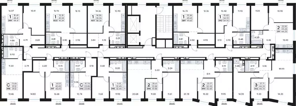 Студия Приморский край, Владивосток Клуб 25 жилой комплекс, 1 (31.12 ... - Фото 2