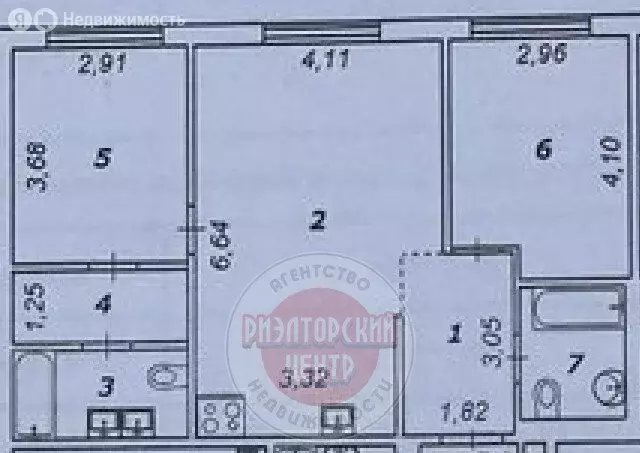 2-комнатная квартира: Белгород, Донецкая улица, 79Ак6 (65.2 м) - Фото 1