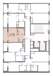 Квартира-студия, 23,2 м, 10/10 эт. - Фото 1