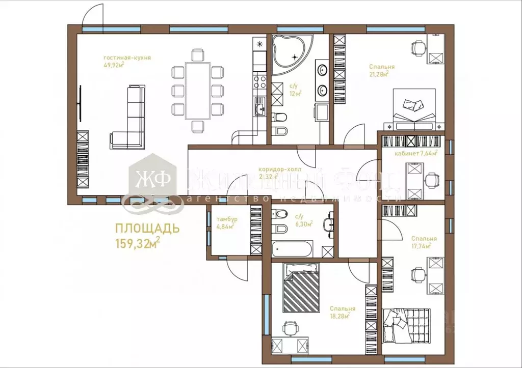 Коттедж в Курская область, Курский район, Моковский сельсовет, д. ... - Фото 2