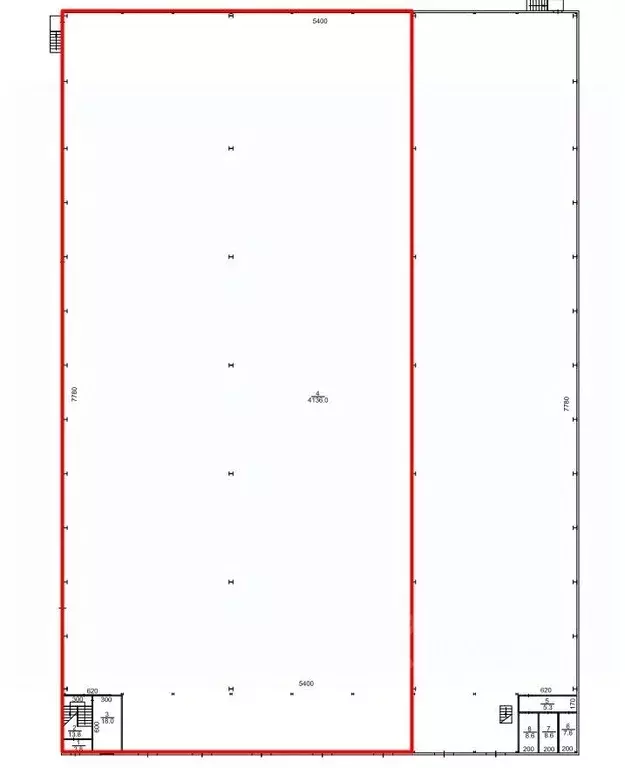 Склад в Новосибирская область, Новосибирск Большая ул., 145 (3081 м) - Фото 2