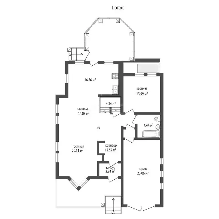 Дом в Клин, Талицкая улица (338 м) - Фото 1