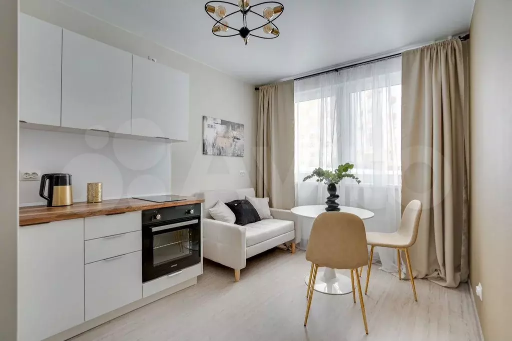1-к. квартира, 34 м, 1/8 эт. - Фото 0
