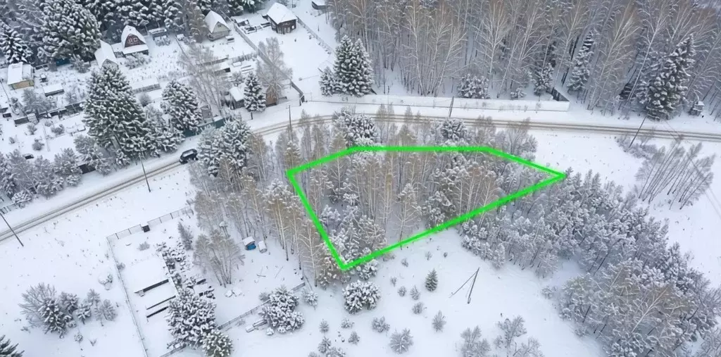 Участок в Томская область, Томский район, Богашевское с/пос, Офицеры ... - Фото 1