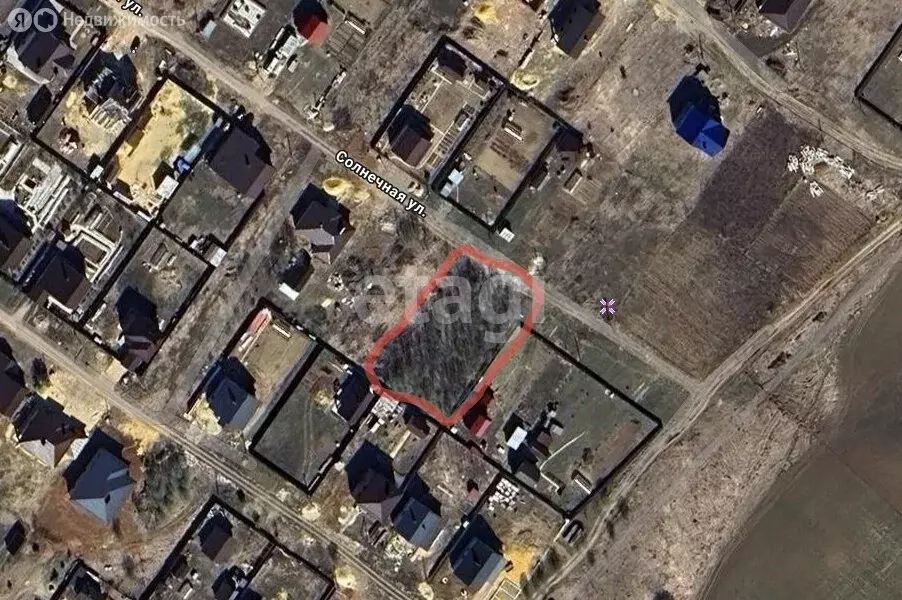 Участок в посёлок Знаменский, Солнечная улица (10.3 м) - Фото 1