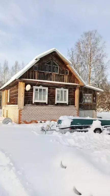 Дом в Новгородская область, Парфинский район, Федорковское с/пос, д. ... - Фото 1