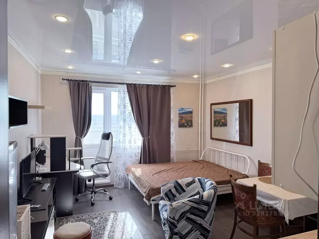 Студия Санкт-Петербург пос. Шушары, ул. Вишерская, 24 (28.0 м) - Фото 1