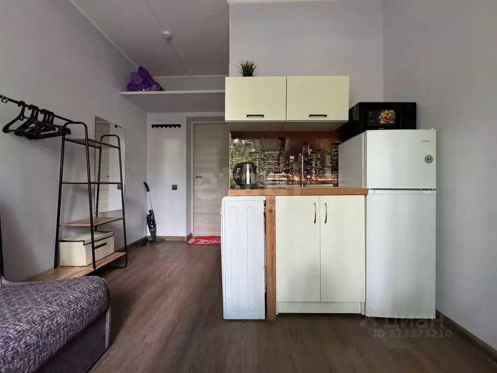 Студия Москва ул. 1-я Энтузиастов, 12А (12.3 м) - Фото 1