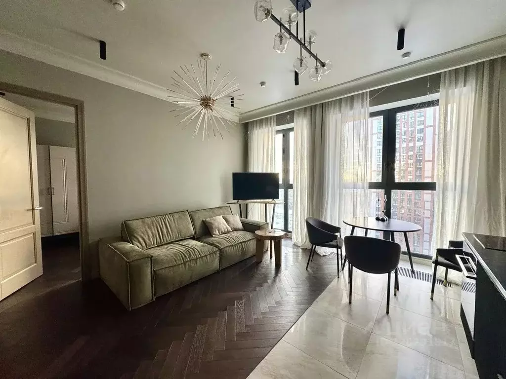 2-к кв. Москва Шелепихинская наб., 40к3 (50.6 м) - Фото 2