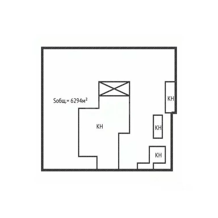 Склад в Брянская область, Рогнедино рп ул. Молодежная, 1 (72 м) - Фото 2