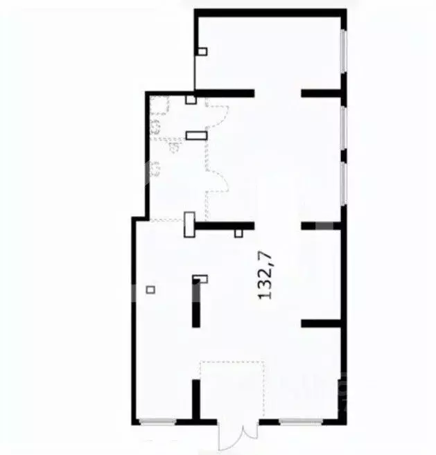 Торговая площадь в Москва Иловайская ул., 2 (133 м) - Фото 2