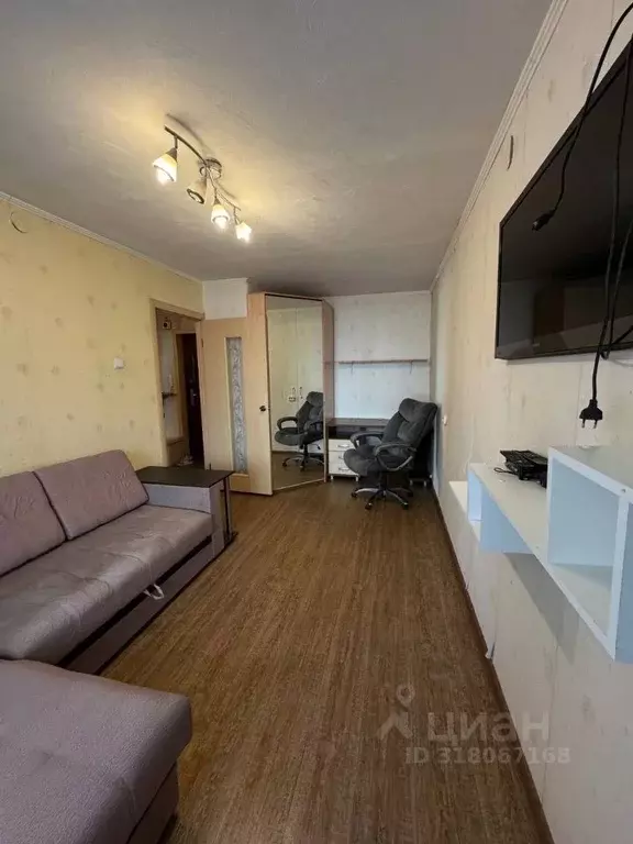 1-к кв. Вологодская область, Вологда Пролетарская ул., 61А (29.0 м) - Фото 1