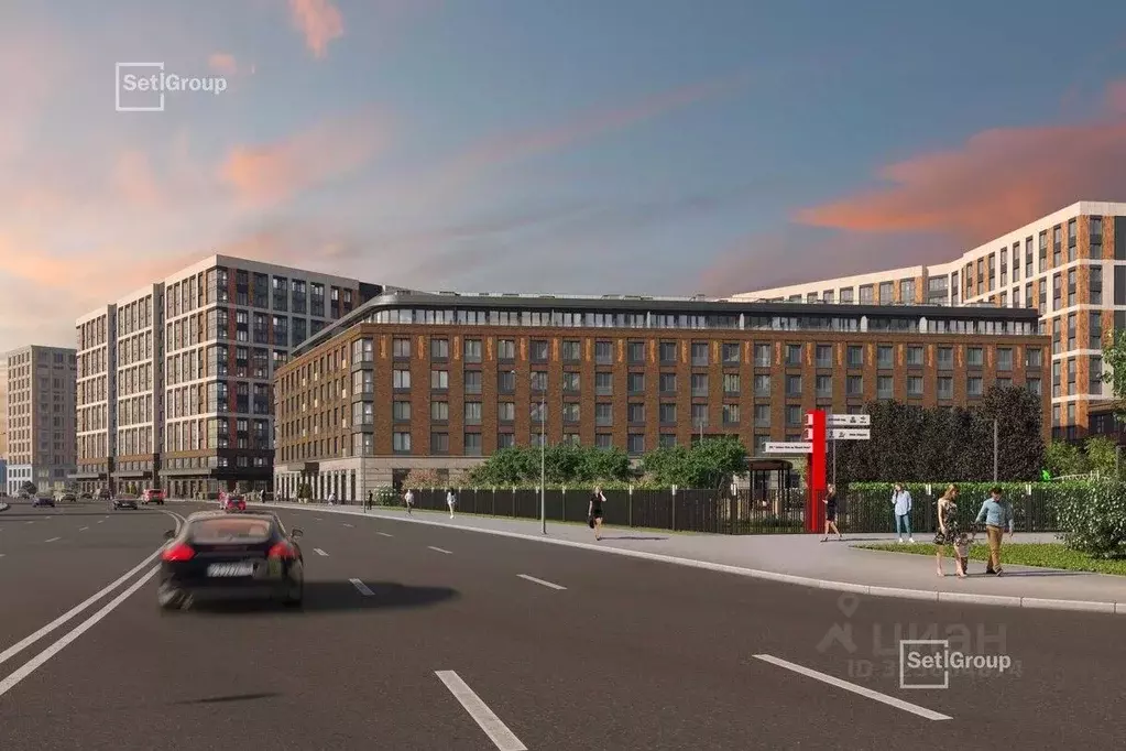 1-к кв. Санкт-Петербург Уральская ул., 23 (34.19 м) - Фото 2