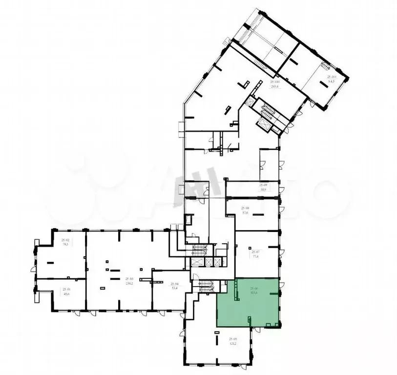 Продажа магазина 103.6 м2 м. Зорге в сао в жилом - Фото 0