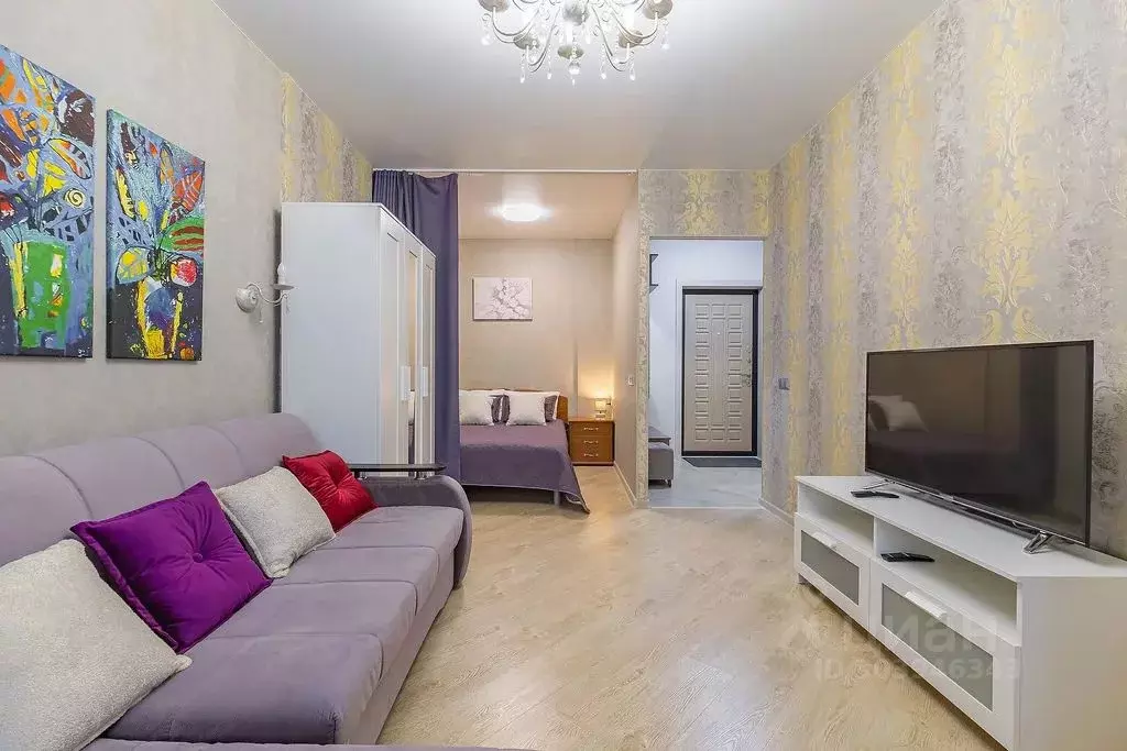 1-к кв. Нижегородская область, Нижний Новгород ул. Июльских Дней, 1к1 ... - Фото 2