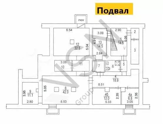 ПСН, 415 кв.м., витрины, трафик - Фото 1