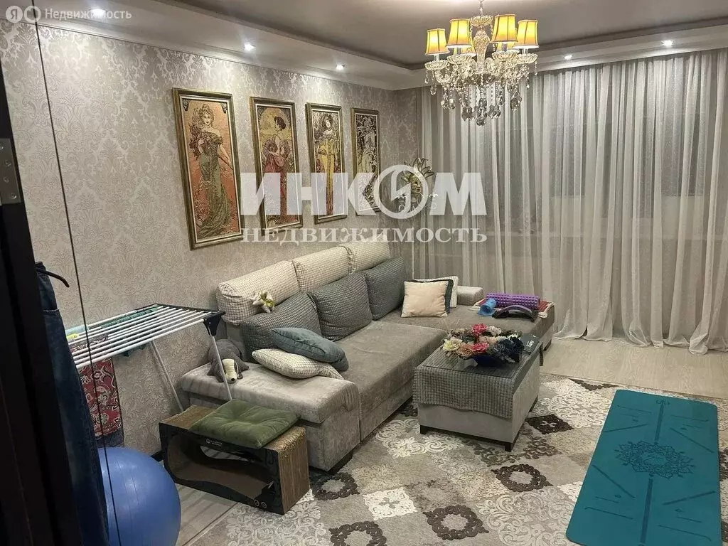 3-комнатная квартира: Химки, микрорайон Подрезково, Центральная улица, ... - Фото 1