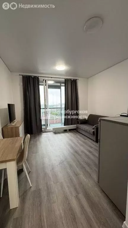 Квартира-студия: Санкт-Петербург, Уральская улица, 25 (24.5 м) - Фото 1