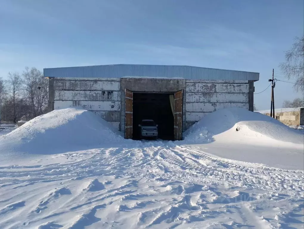 Склад в Омская область, Любинский район, с. Боголюбовка Зеленая ул., ... - Фото 0