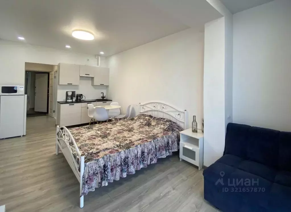 Студия Севастополь ш. Фиолентовское, 134к6 (27.0 м) - Фото 1