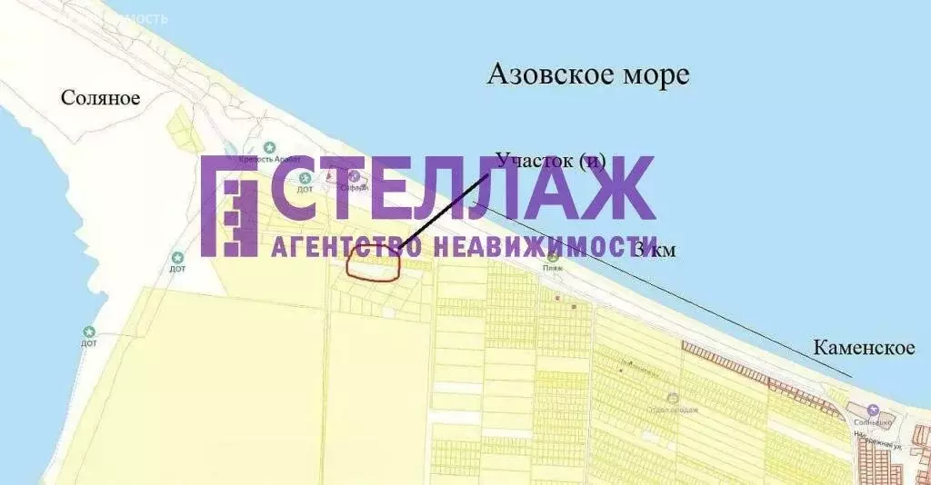 Участок в Ленинский район, Семисотское сельское поселение, село ... - Фото 1